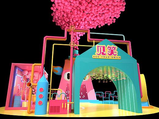 见笑，圣诞美陈