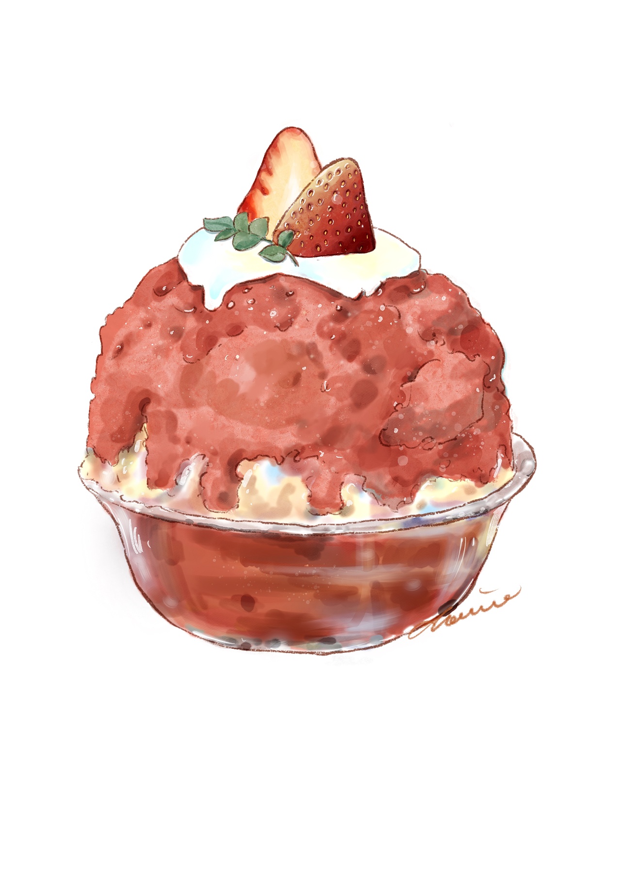 procreate手绘甜品合集|插画|商业插画|画画的陈_原创作品-站酷(zcool