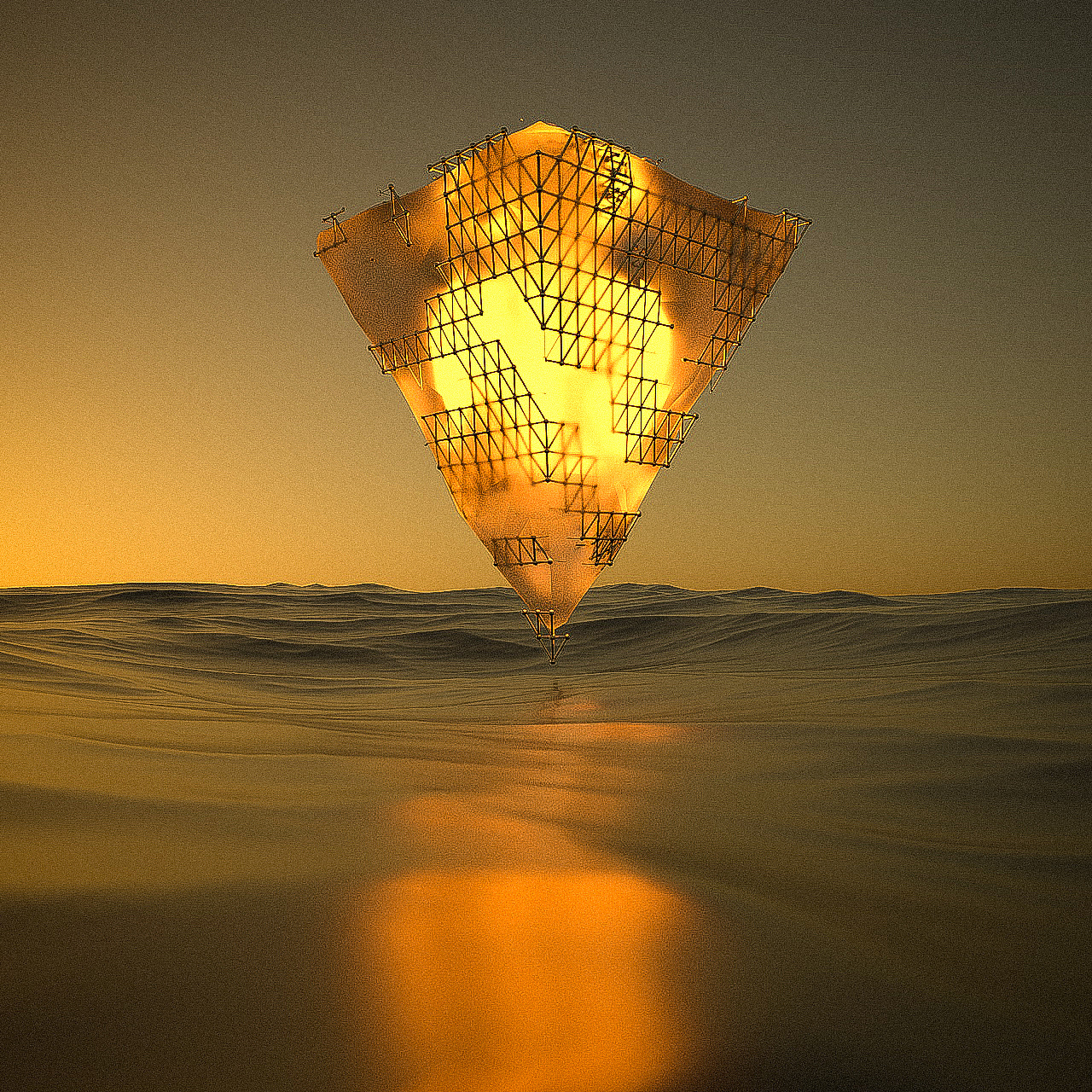 c4d教程-使用阿诺德渲染器制作水晶场景特效