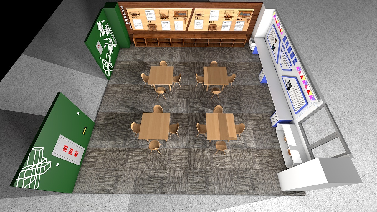 鲁班锁展示屋（图ZMjQyMjE0MTYw） - 展陈设计 - 站酷设计师叁伍艺术工作室原创素材 - 站酷ZCOOL