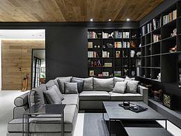 三种颜色拼出一个家，这套现代装修了解一下