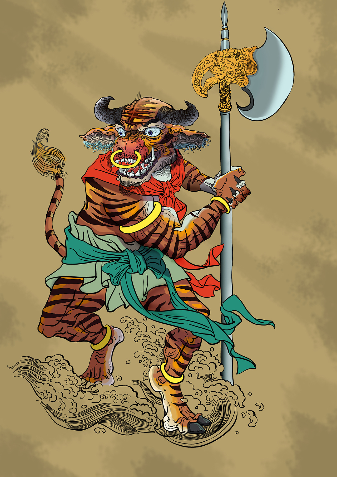 山海经系列作品——軨軨