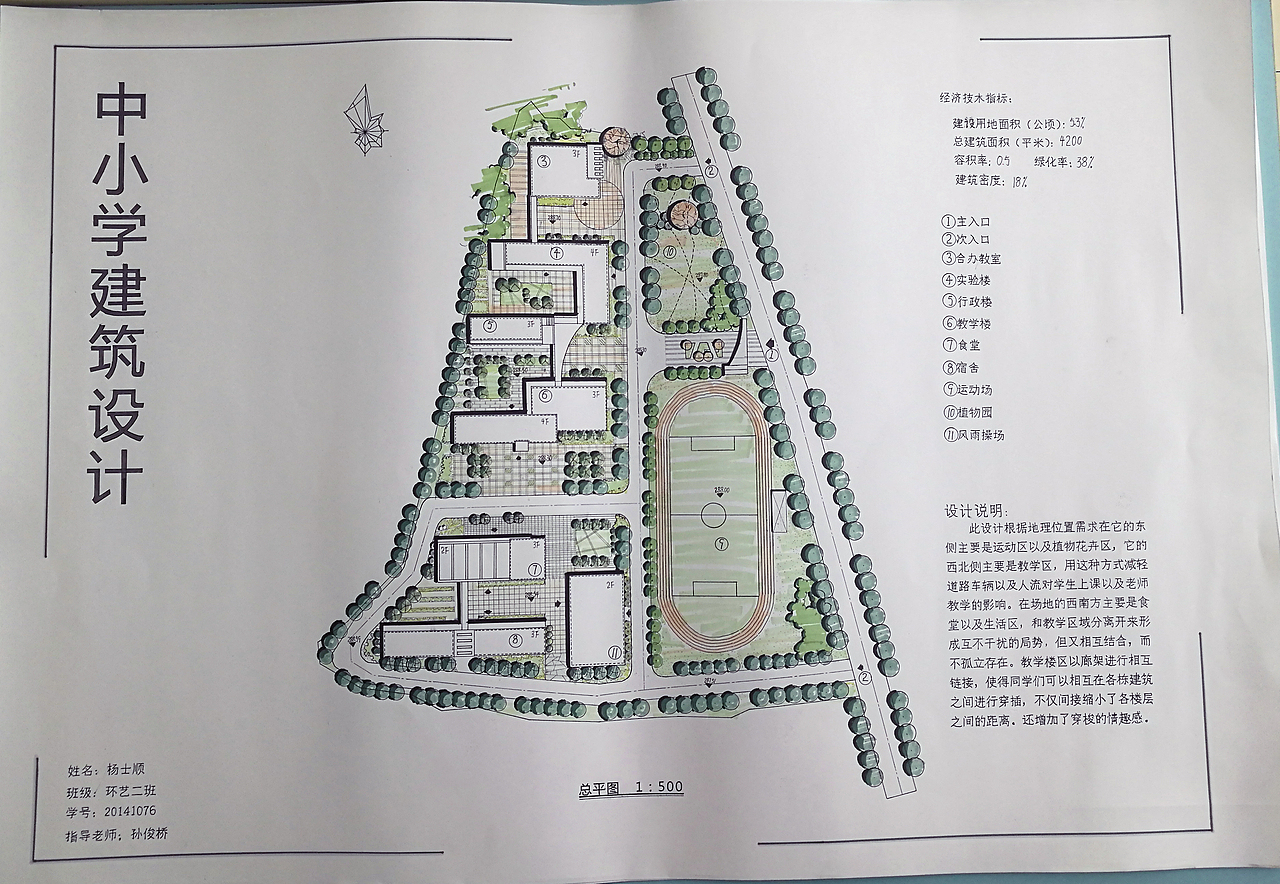 中小学设计（图ZMTcyMDk5MTM2） - 建筑设计 - 站酷设计师柚俩习原创素材 - 站酷ZCOOL