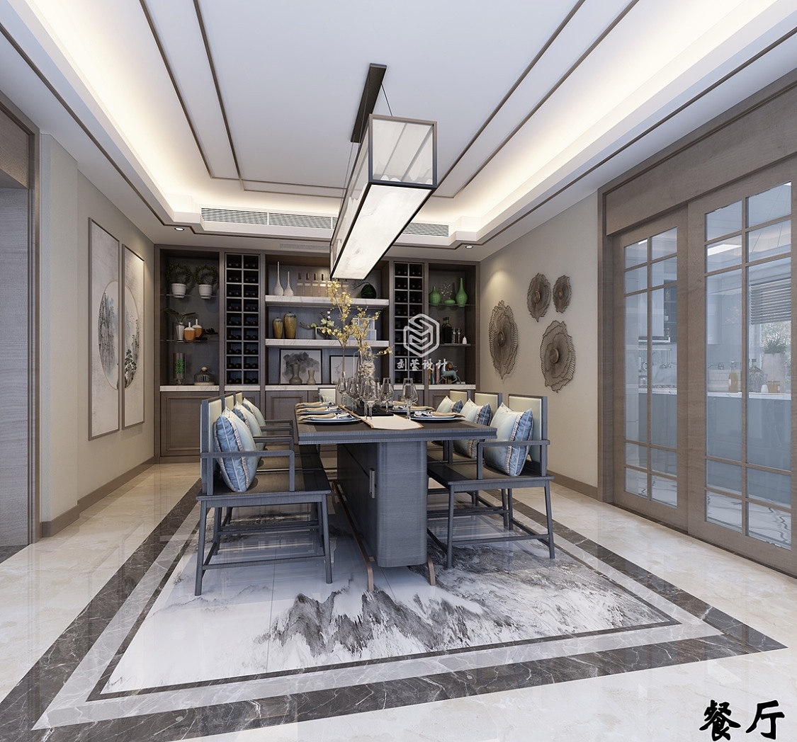 新中式（图ZMTY2NDczNDA0） - 家装设计 - 站酷设计师刘莹设计原创素材 - 站酷ZCOOL