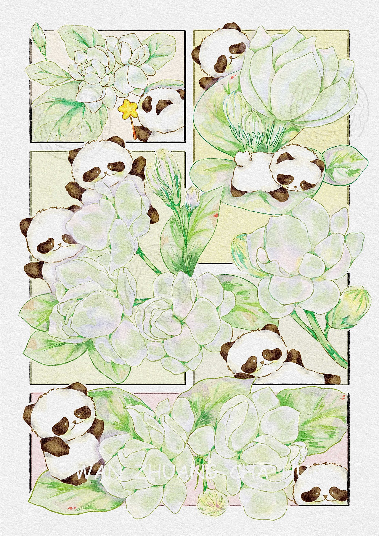 国宝系列（图ZMzczMzk5Mzky） - 儿童插画 - 站酷设计师晚妆插画原创素材 - 站酷ZCOOL