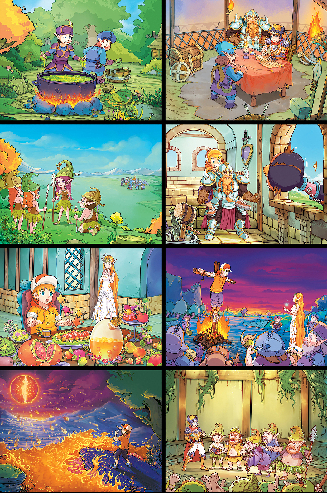 《贝克沃德》内插（图ZMzg0MTkxMjg=） - 商业插画 - 站酷设计师亮点漫画原创素材 - 站酷ZCOOL