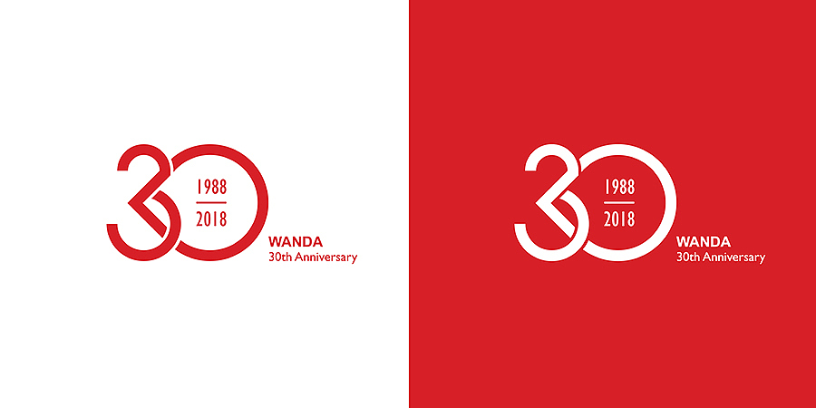 萬達(dá)30周年LOGO（圖ZNTA4NDI3MjQ=） - Logo - 站酷設(shè)計師CIVICROSS_admin原創(chuàng)素材 - 站酷ZCOOL