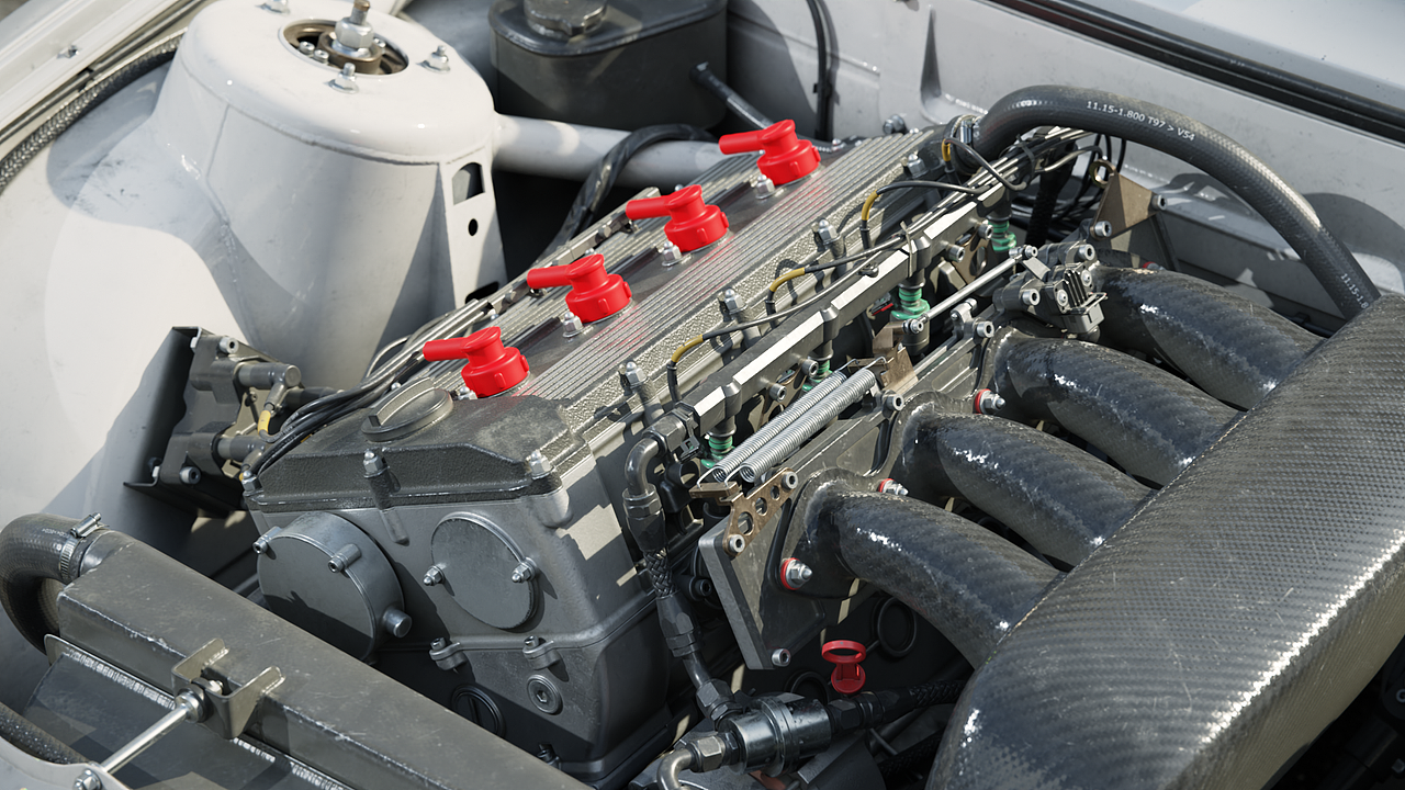 1991 BMW M3 Sport Evo - Blender渲染