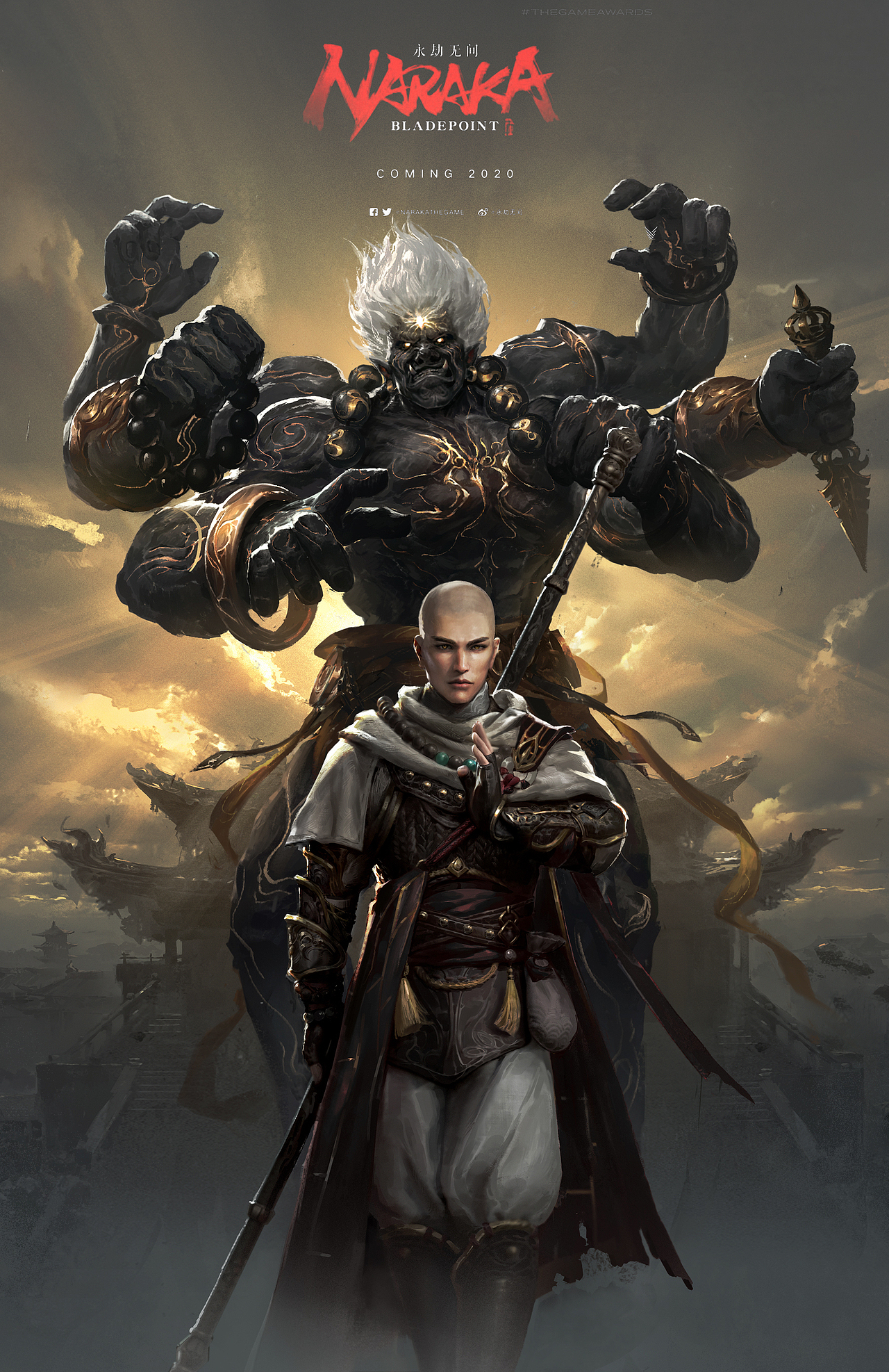 leox永劫无间宣传海报插画