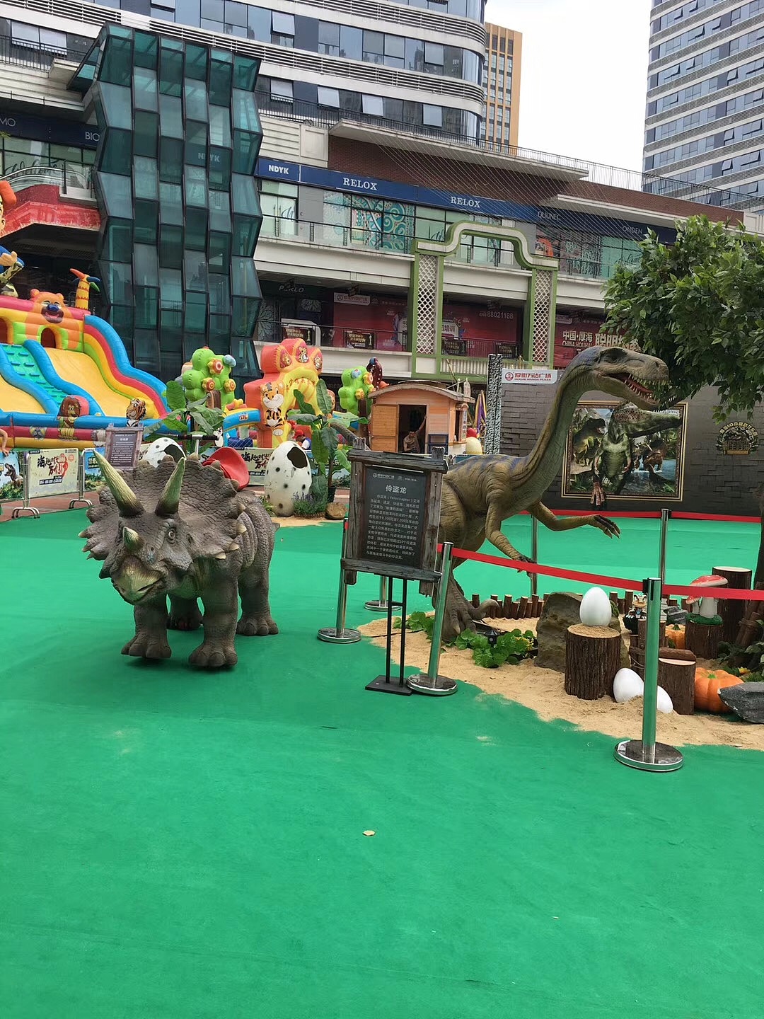 广州恐龙展图片