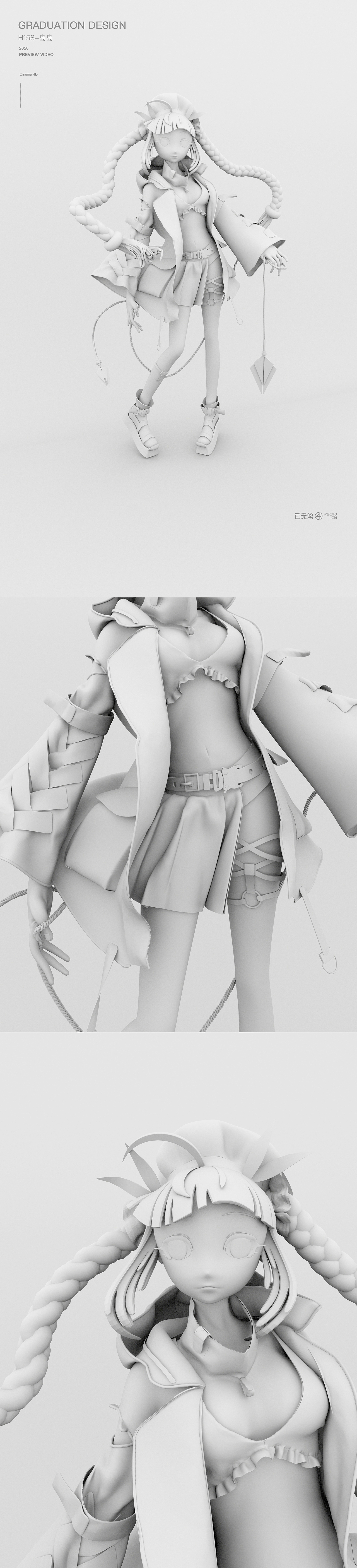 C4D习作（图ZMjM4MTQ4Nzk2） - 其他三维 - 站酷设计师岛岛子原创素材 - 站酷ZCOOL