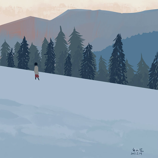 很喜欢的风格-临摹练习（图ZNzc5Nzg4MzY=） - 创作习作 - 站酷设计师朽木开花原创素材 - 站酷ZCOOL