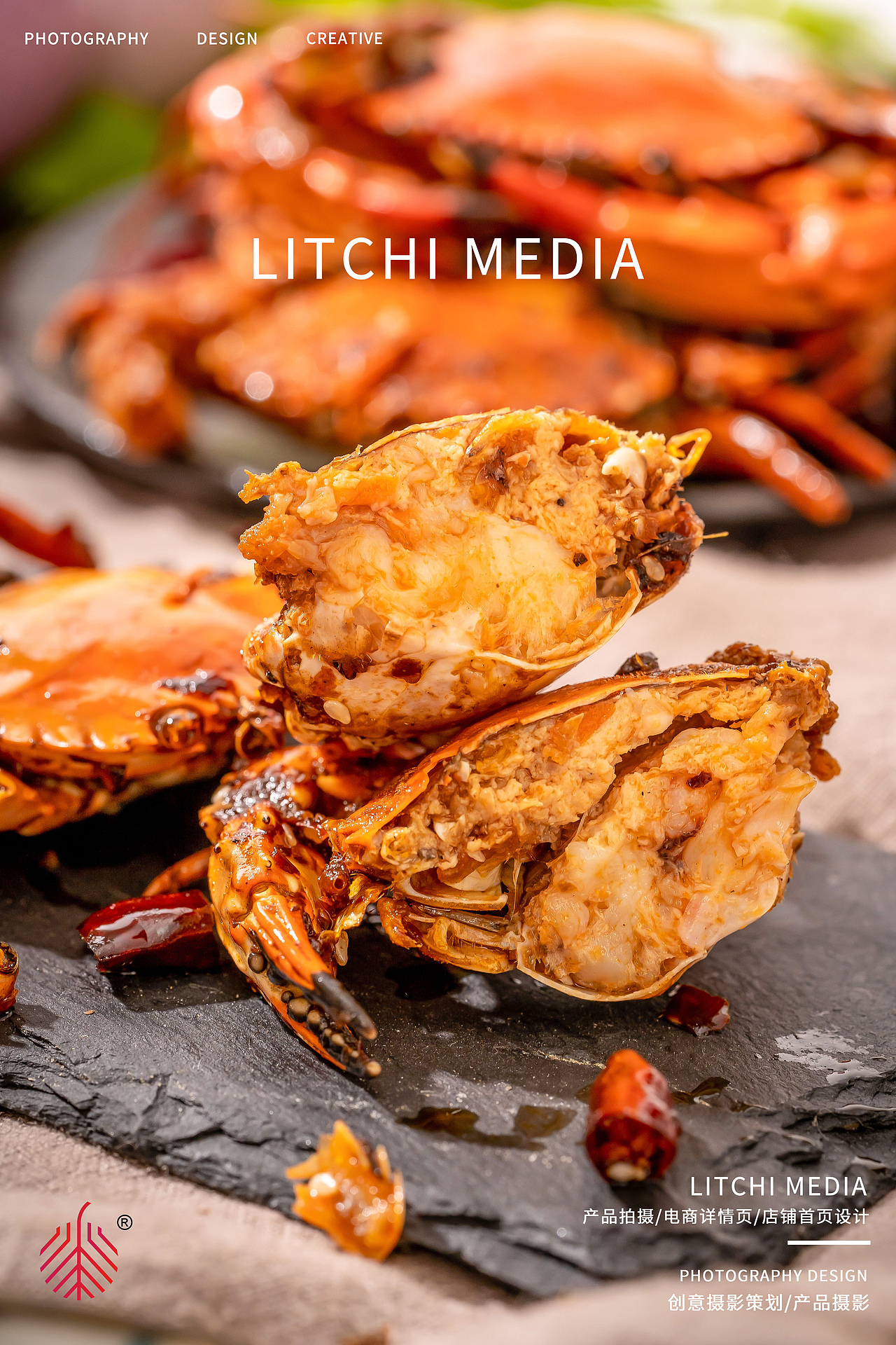 姜母鸭/皮皮虾/牛肉/鸭舌/鸡尖/螃蟹/虾/鲍鱼（图ZMjMxMjg5NTI4） - 产品摄影 - 站酷设计师荔枝传媒原创素材 - 站酷ZCOOL