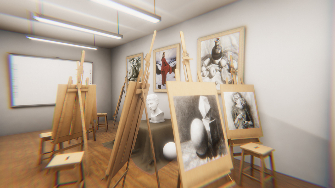 用网上的免费模型资源,在Unity3D做了灯光和效果!