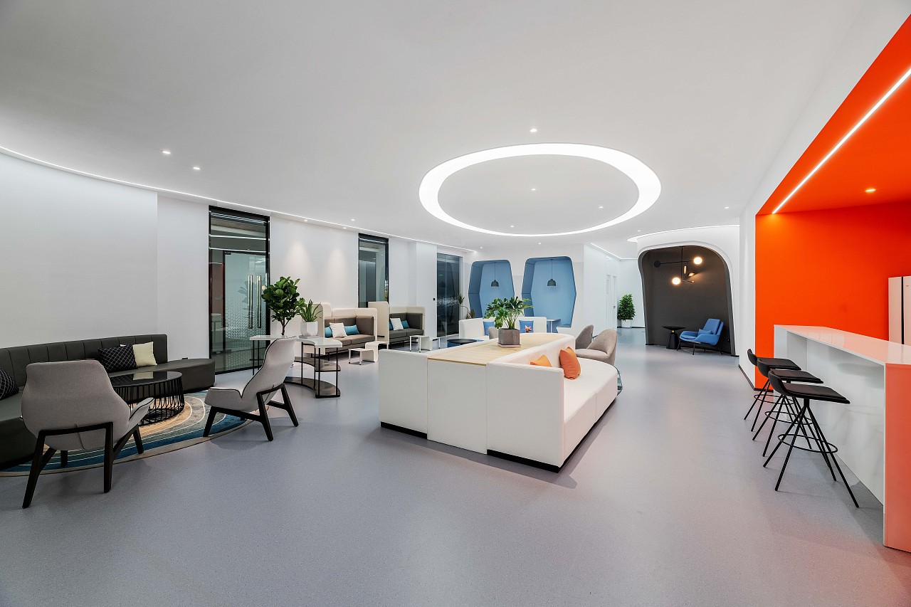 易起玩 | 办公空间设计（图ZMjkzMjQzOTMy） - 商业空间设计 - 站酷设计师米范空间全案设计原创素材 - 站酷ZCOOL