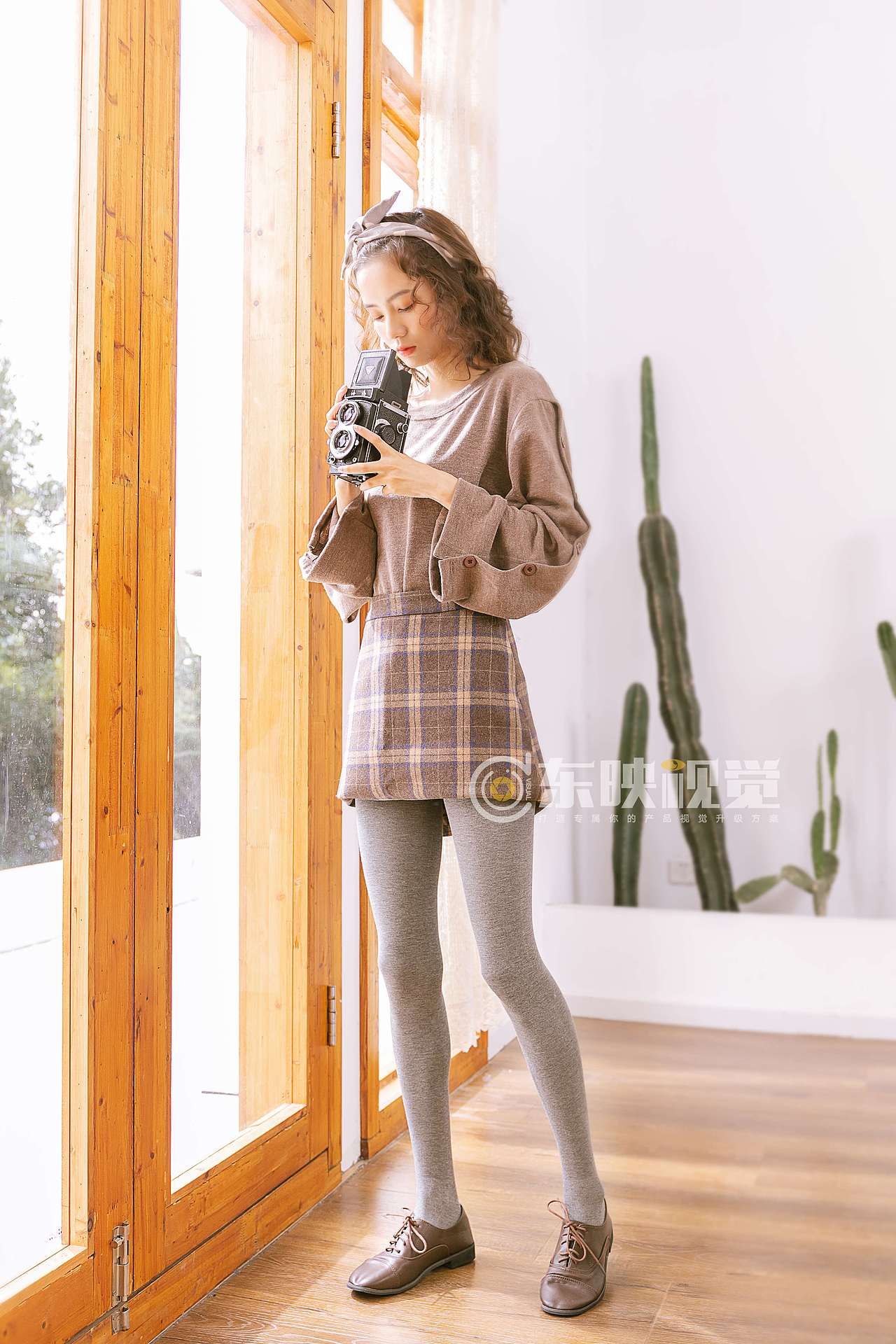 东映视觉 模特打底裤