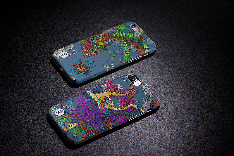 国馆原创设计——龙腾凤舞手机对壳（图ZNzk1ODQzMzY=） - 产品摄影 - 站酷设计师voolence原创素材 - 站酷ZCOOL