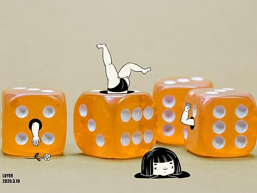 100天照片与插画结合回顾