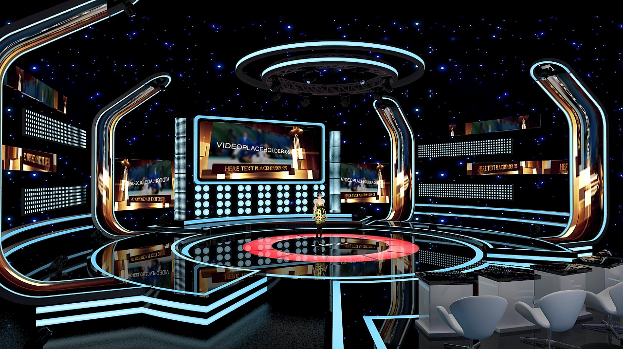 陕西卫视超级简单超级系列综合舞美设计