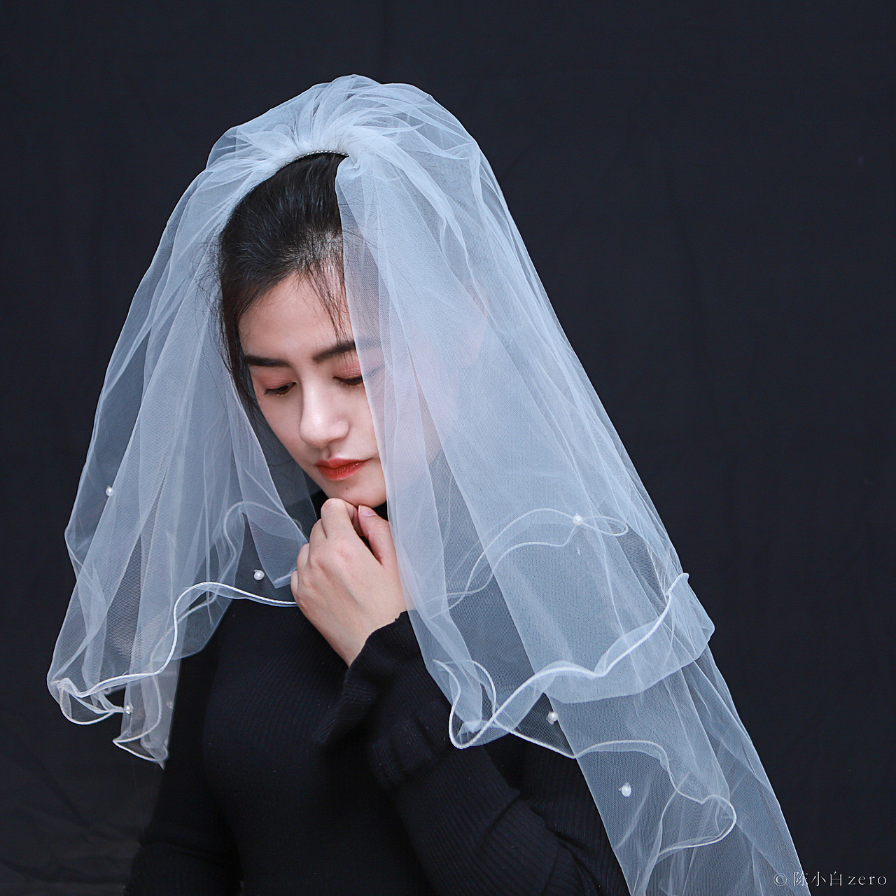 自拍（头纱）（图ZMTk2MTAyMjUy） - 人像摄影 - 站酷设计师陈小白zero原创素材 - 站酷ZCOOL