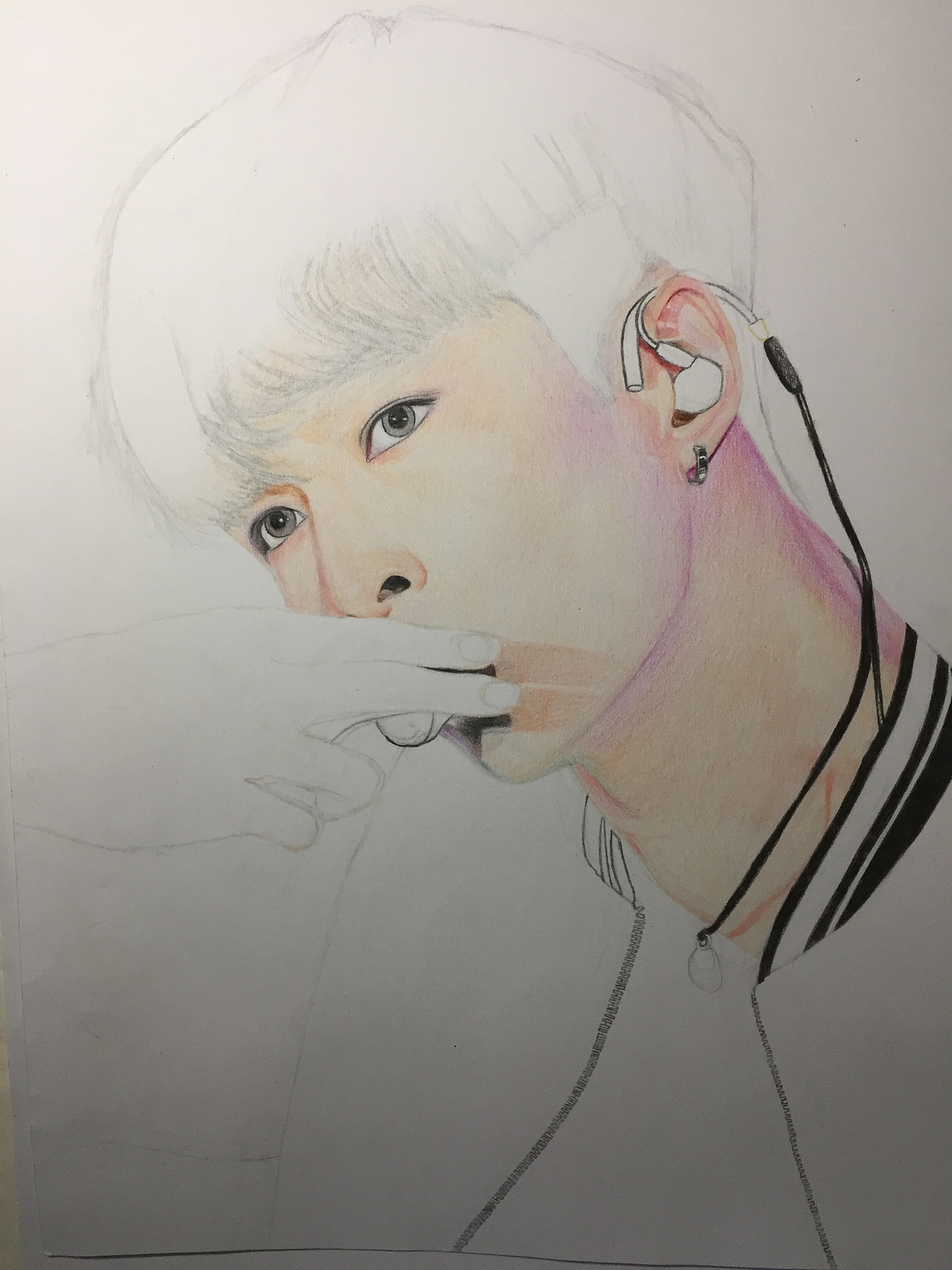 彩铅——张艺兴