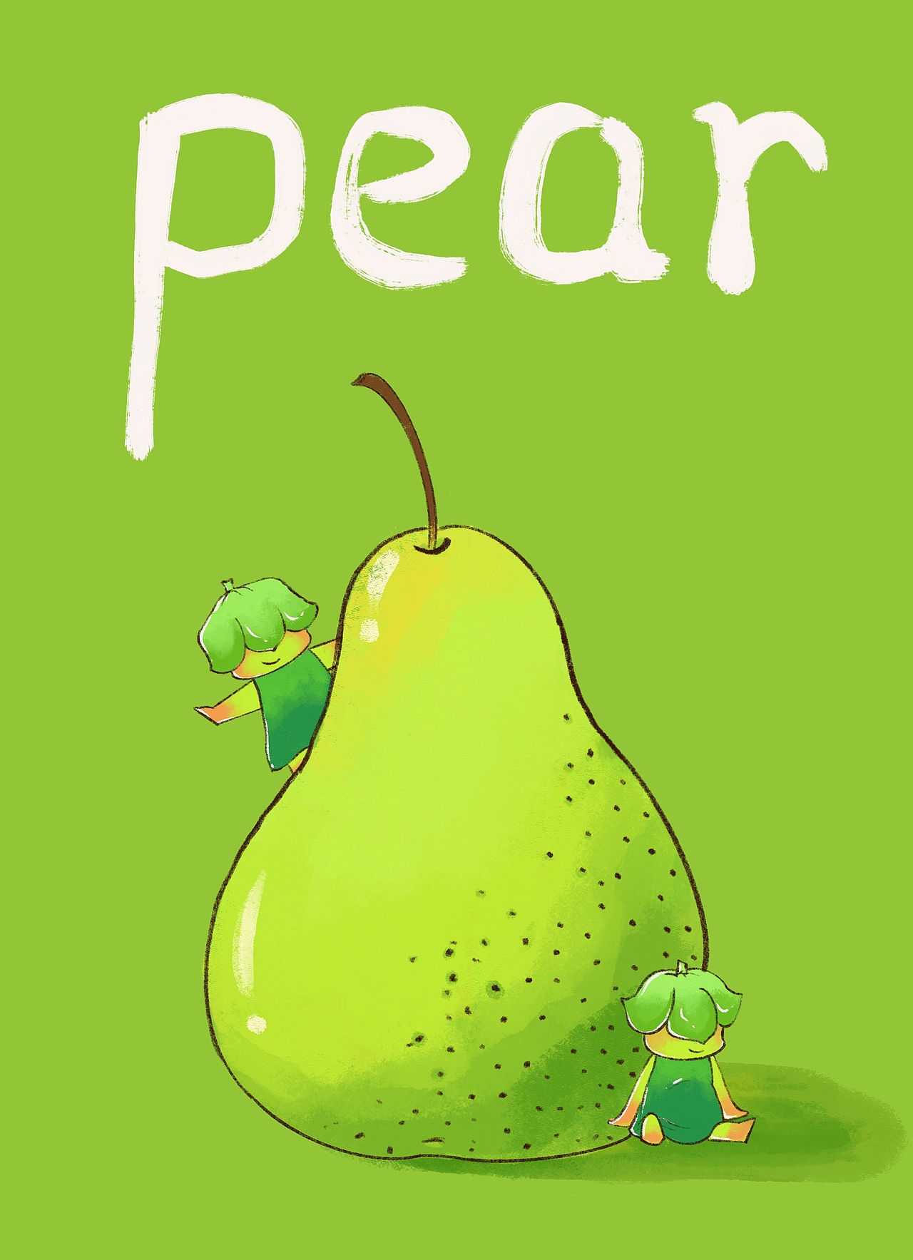 梨子98梨子98|插画|绘本|莉莉酱今天不上班_原创作品-站酷zcool