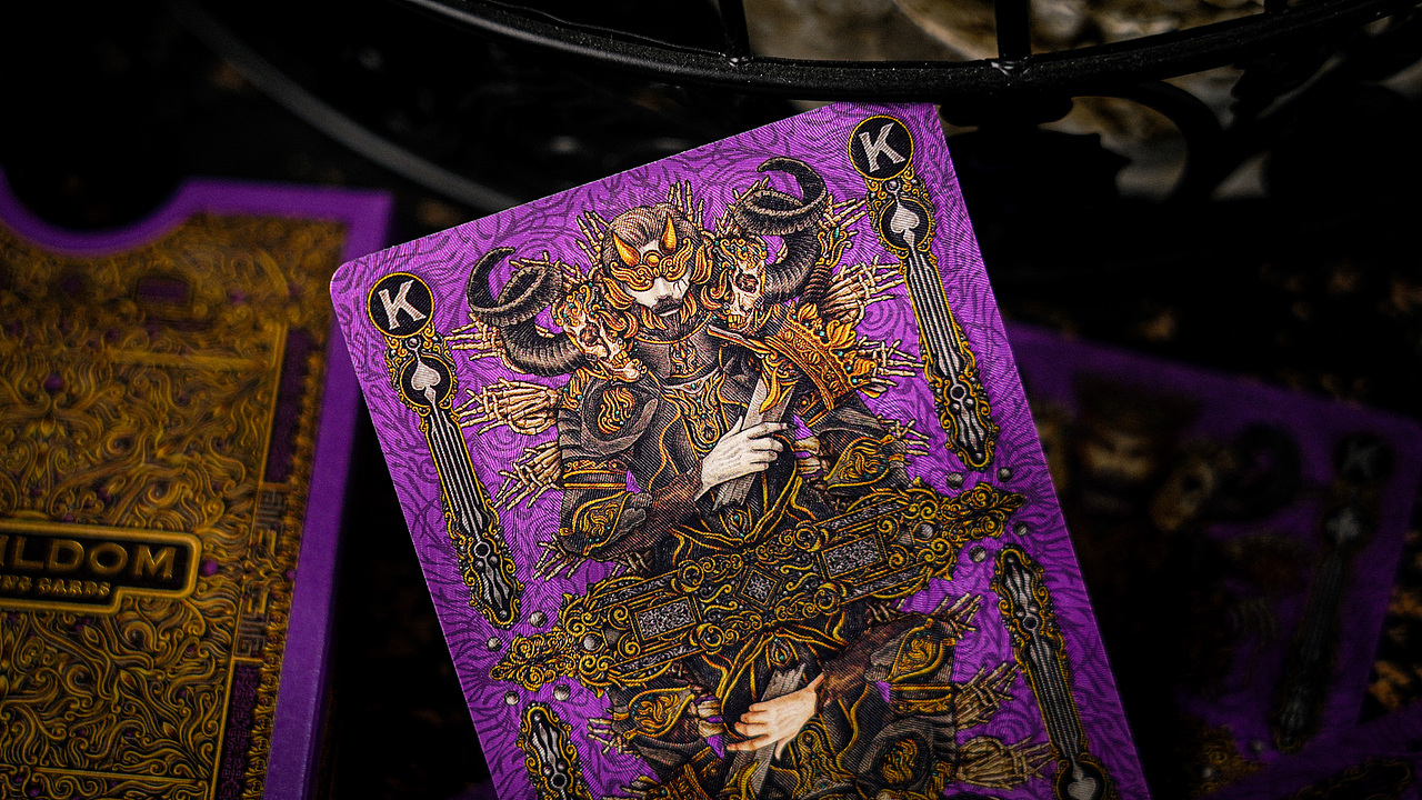 Devildom 恶魔收藏纸牌扑克皮盒木盒套装设计（图ZMzQyMjI0MDI4） - 包装 - 站酷设计师ARK方舟扑克原创素材 - 站酷ZCOOL