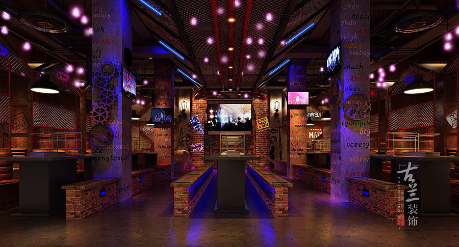 烤肉店专业设计|烤肉店装修|烤肉店设计公司|古兰装饰（图ZOTc3NzAzMDQ=） - 家装设计 - 站酷设计师烤肉店装修设计原创素材 - 站酷ZCOOL