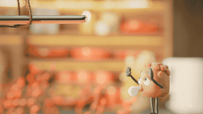 动画师把偶的手臂动作都拍得很细腻