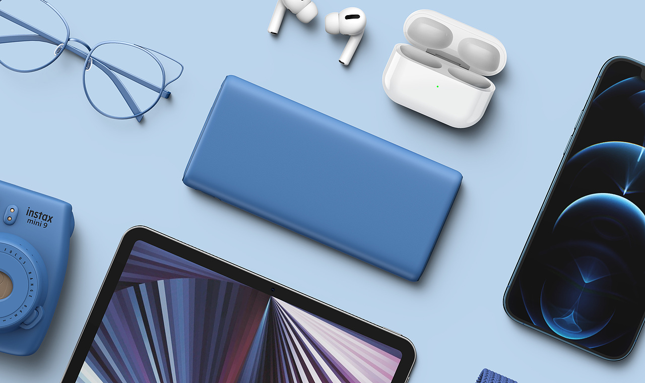 《KeyShot渲染-充电宝》