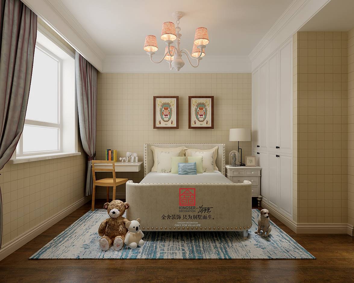 【林荫大院装修】-125㎡-现代古典风格