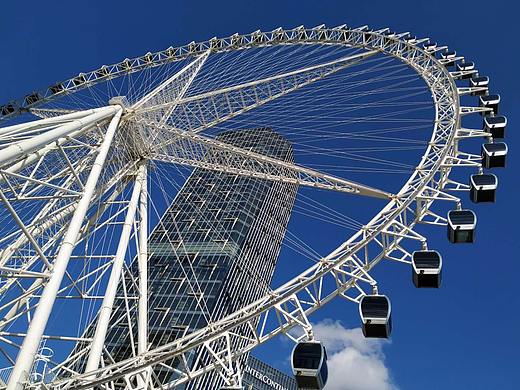 东海泰禾广场摩天轮（个人主页-ZMjkxMDQxNjg=） - 风光摄影 - 站酷设计师摄影设了个计原创素材 - 站酷ZCOOL