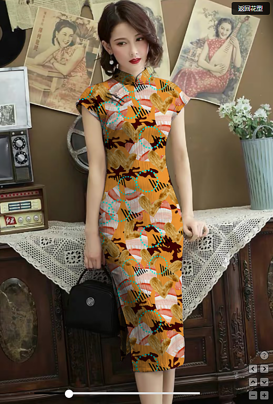 米印网站印花面料设计图案