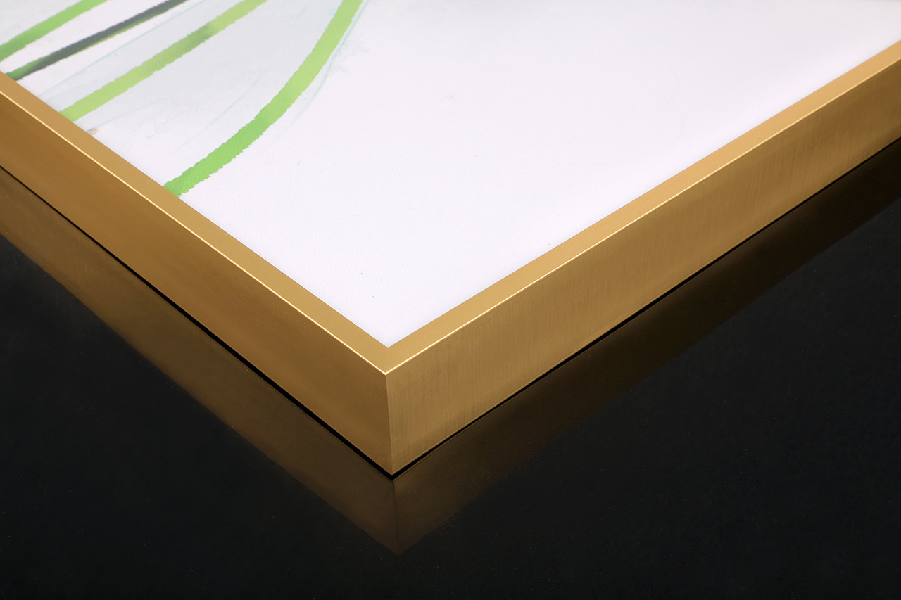 装饰画 拉丝 不锈钢相框静物 水晶 白底图场景图摄影