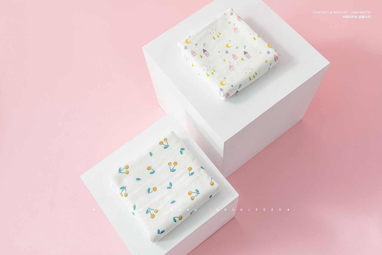 桑小圆 ✖ 母婴家纺拍摄 床单被套枕芯眼罩 产品摄影