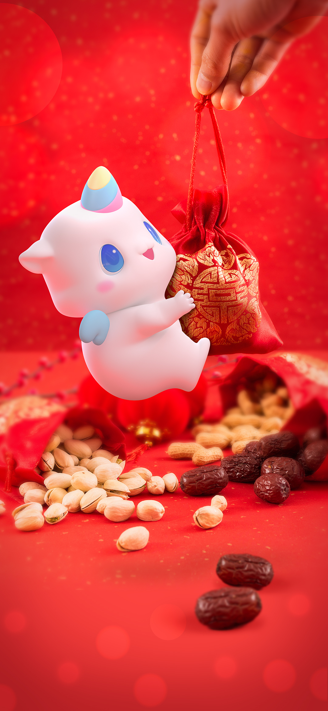 鼠星星精心准备：鼠年好运壁纸