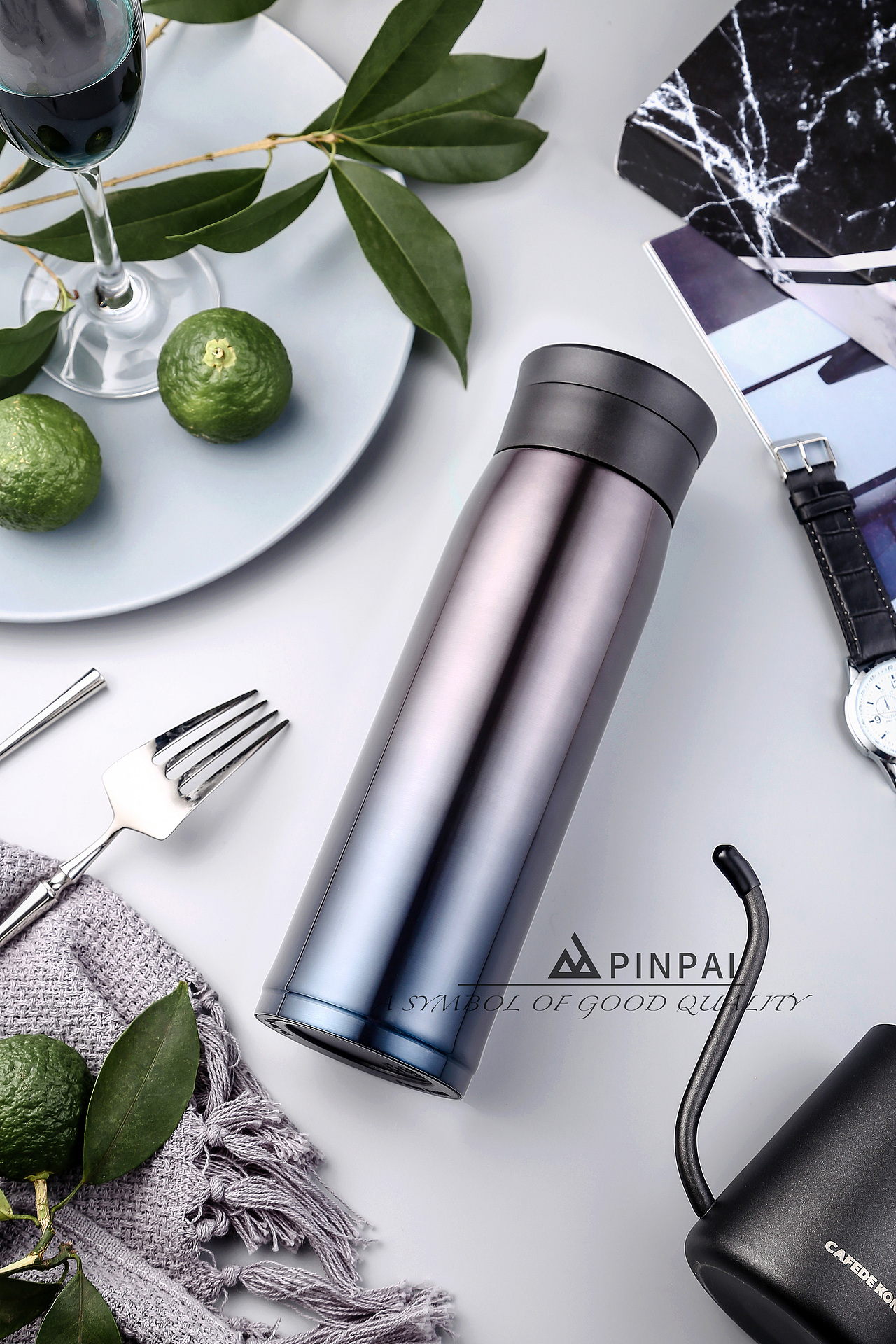 保温杯产品摄影