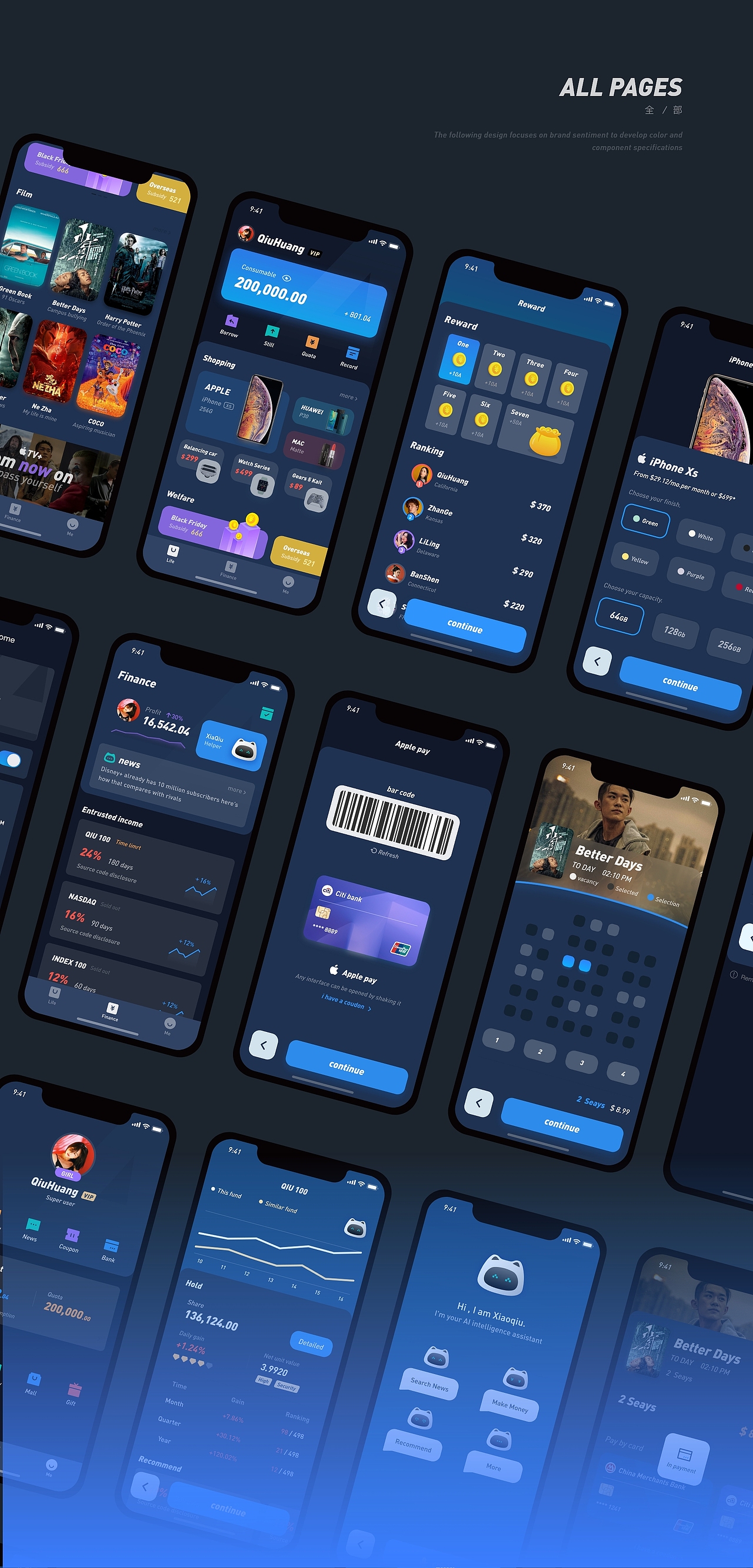 Consumer Finance APP （消费金融App）（图ZMTg2NDQ1NDMy） - APP界面 - 站酷设计师黄伟Huang原创素材 - 站酷ZCOOL