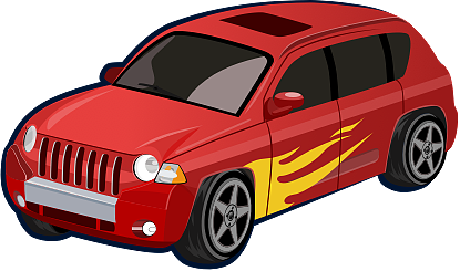 成组游戏ui手绘汽车——3加装饰