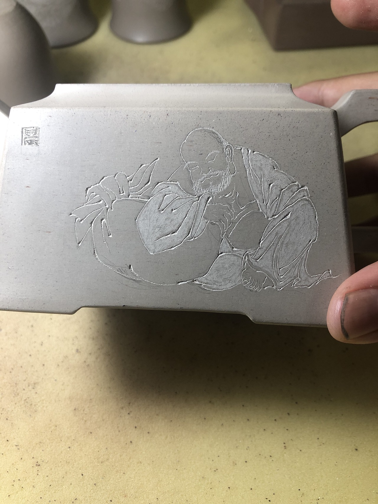 紫砂陶刻近期作品