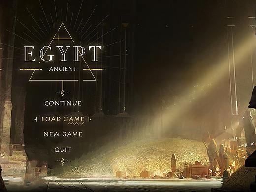 【EGYPE】-埃及风格UI练习作品