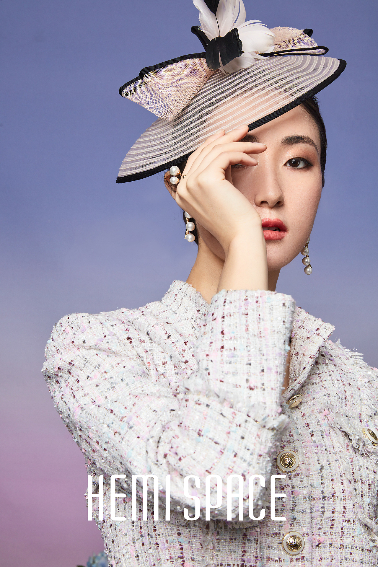  [高定西服拍摄]女士高端服装摄影棚大片lookbook拍摄