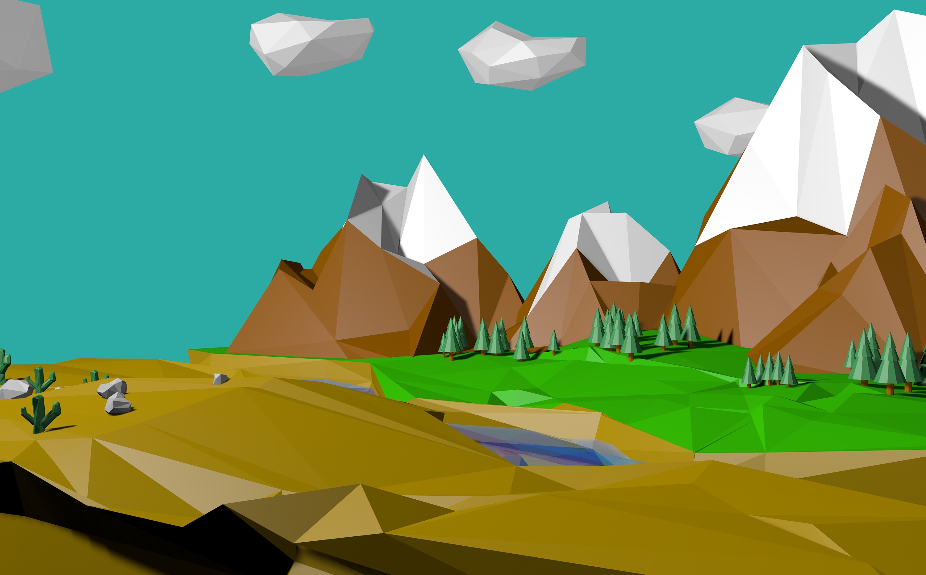 c4d地形剖面图练习小作