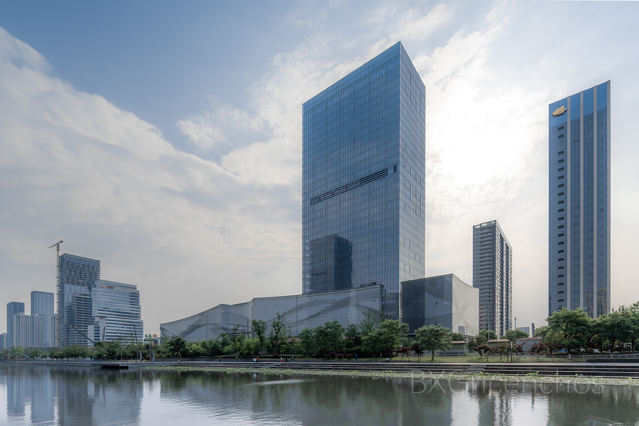 宁波东部新城建筑群 建筑摄影