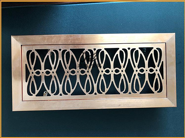 雕刻穿孔造型铝板雕刻镂空铝屏风隔断建筑造型铝板