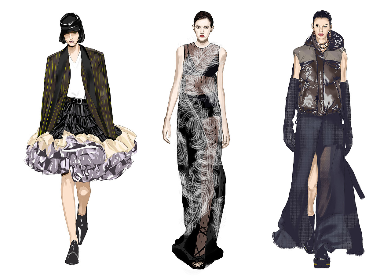 秀场人体效果图