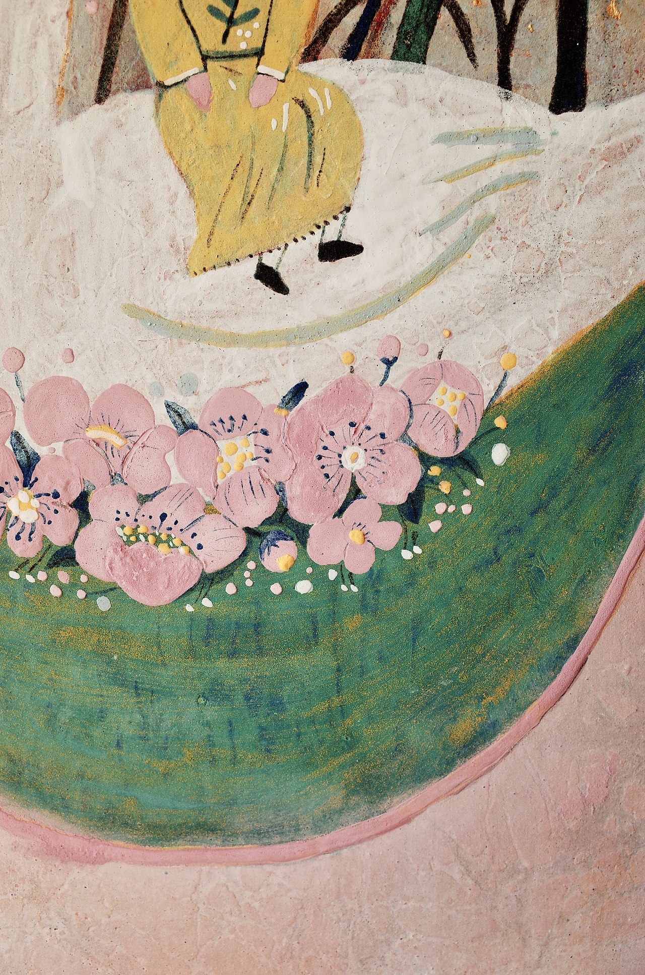 岩彩39《少女的诗》