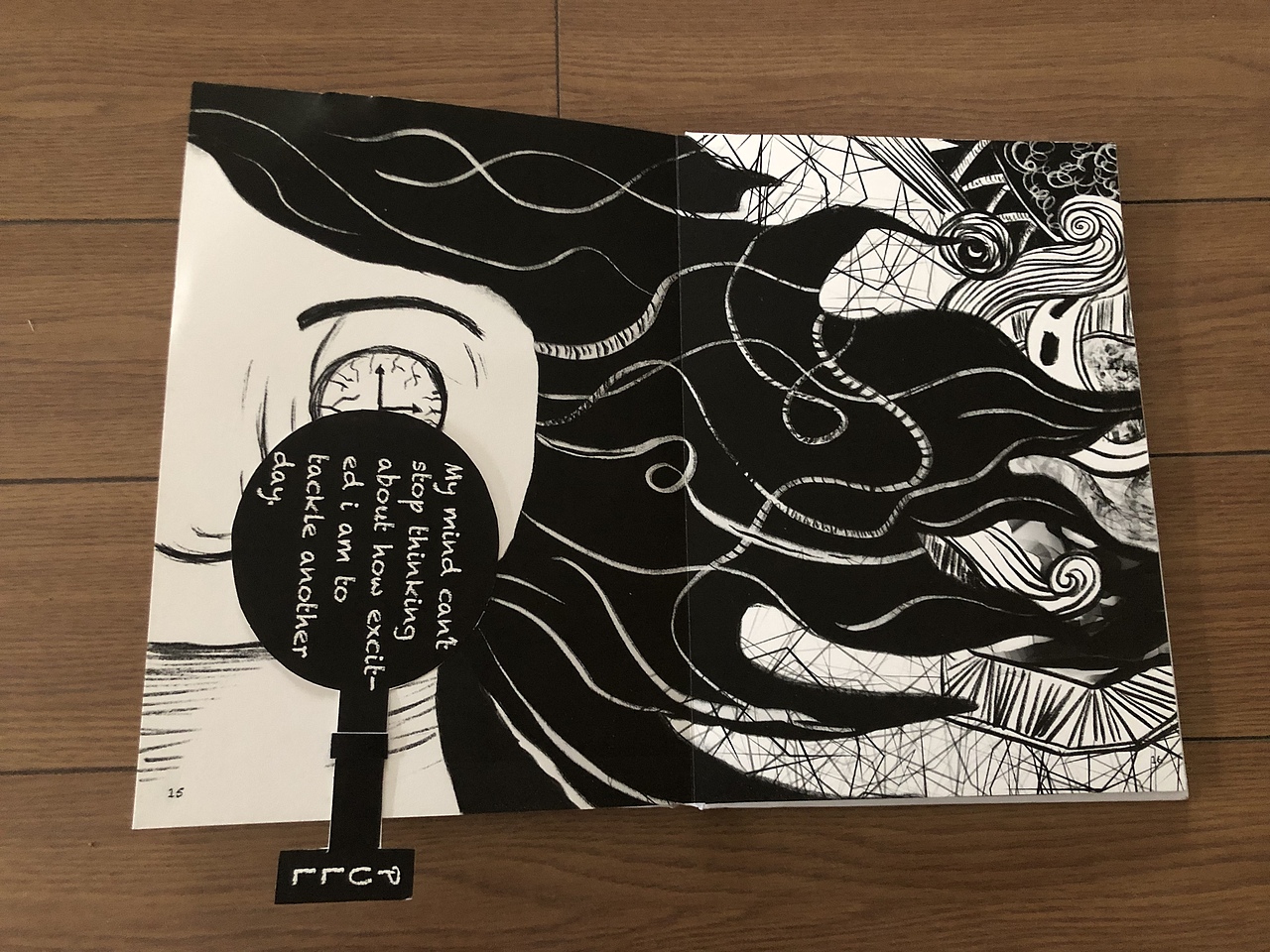 失眠日记（立体书绘本）（图ZMTc3ODc2NjQ4） - 绘本 - 站酷设计师Asuna_FXY原创素材 - 站酷ZCOOL