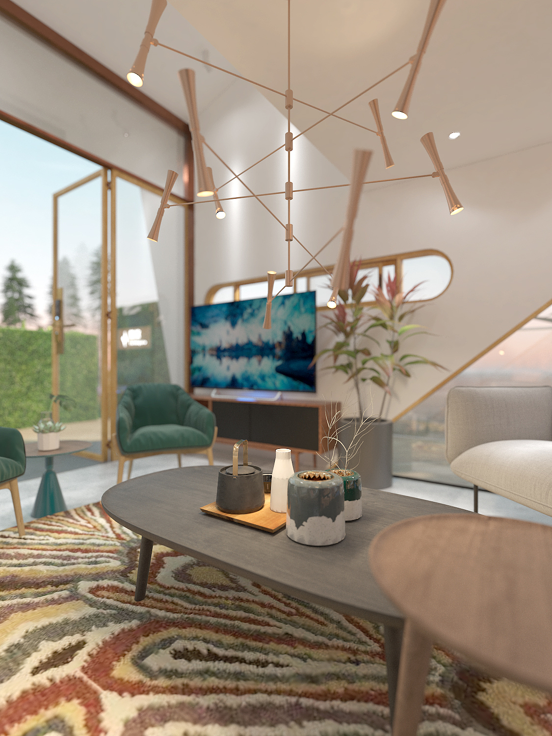 微馆可装配式建筑以及整体室内设计