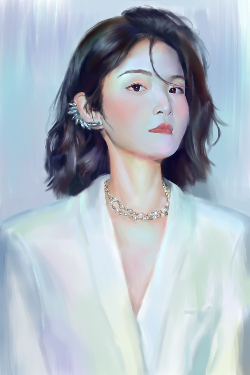 酷女孩（图ZMzE5MTM3NjM2） - 艺术插画 - 站酷设计师高智能原创素材 - 站酷ZCOOL